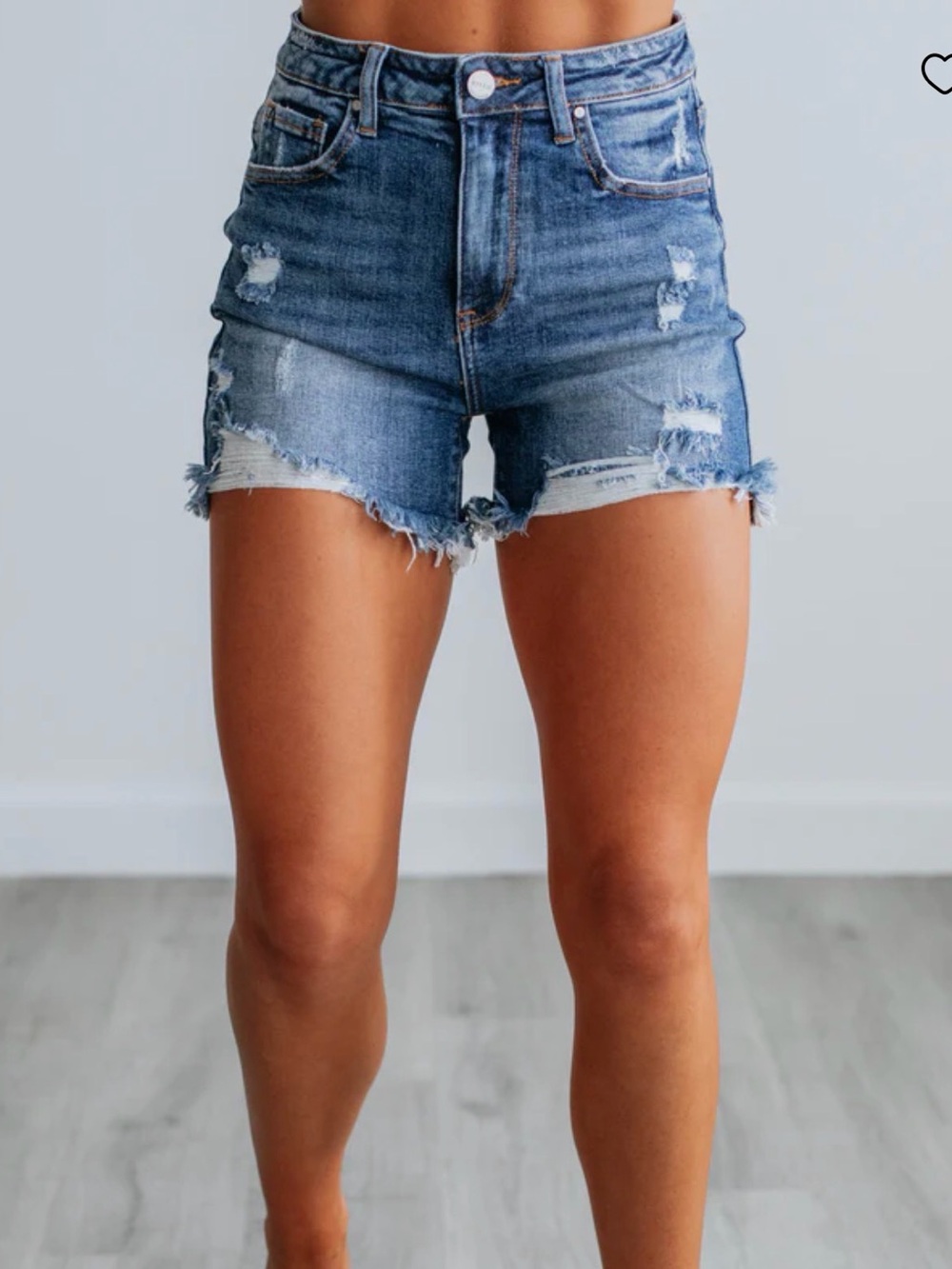 NWT Risen Carlie Jean shorts size XL stretch and tummy control